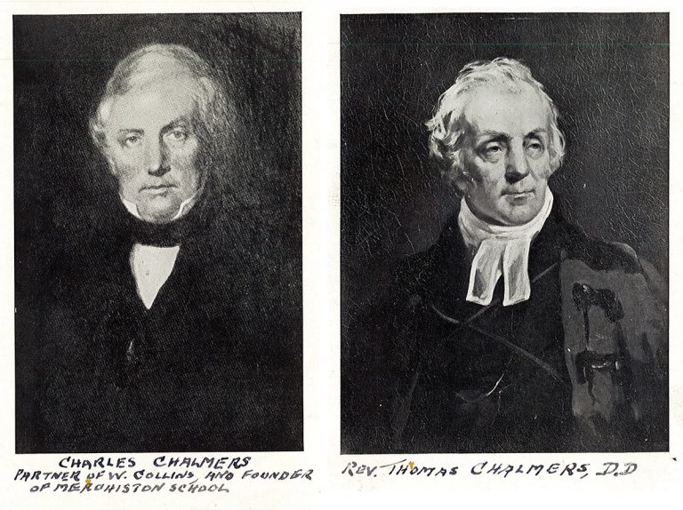 Charles Chalmers and Rev. Thomas Chalmers.